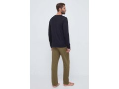 Pánské pyžamo U3BX00KBZG0 F817 khaki/černé - Guess 6