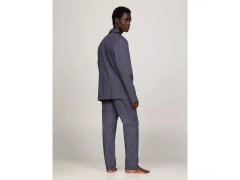 Pánská pyžamová košile UM0UM02992 02E tm modrá s potiskem - Tommy Hilfiger 1