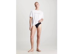 Pánské tričko na spaní S/S CREW NECK 000NM2501E 100 bílé - Calvin Klein 2
