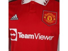 Pánské polo tričko Manchester United H Jsy M H13881 červené - Adidas 1