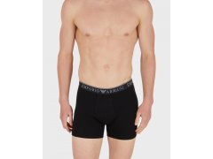 Pánské boxerky 2Pack 111912 4R720 černošedé - Emporio Armani 4