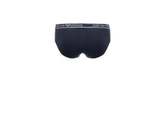 Pánské slipy 3Pack 112132 4R717 tm. modré se zelenou - Emporio Armani 3