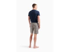 Pánské pyžamo 112101 4R583 18855 hnědé se vzorem - Emporio Armani 4