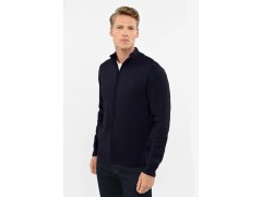 Pánský svetr S-Natan Navy Blue - Volcano 1