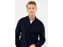 Pánský svetr S-Natan Navy Blue - Volcano 4