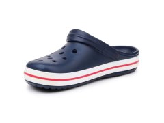 Unisex pánské a dámské nazouváky Crockband 11016-410 Tmavě modrá s červenou - Crocs 4
