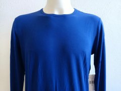 Pánské tričko s dlouhým rukávem 714753030001 modré - Ralph Lauren 2
