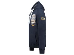 Pánská mikina WZ3016H/GN Šedá melanž s potiskem - Geographical Norway 4