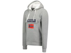 Pánská mikina WW6114H/GN Šedá vzor - Geographical Norway 2