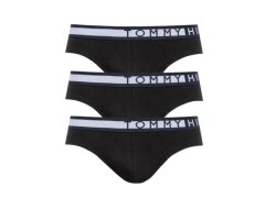 Pánské slipy 3PACK UM0UM01227 Černá s&nbsp;bílou - Tommy Hilfiger 2