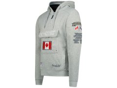 Pánská mikina RBMWW3826H/CP Šedá s potiskem - Canadian Peak 3