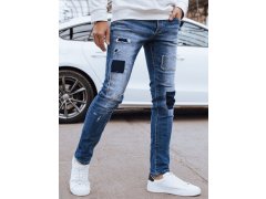 Pánské modré džínové kalhoty UX4297 modré - FashionStreet 1