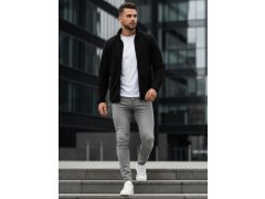 Pánská mikina BX4771 černá - FashionStreet 2