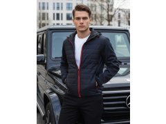 Pánská přechodná bunda TX4401 tmavě modrá - FashionStreet 2