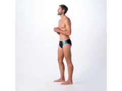 Pánské plavky Danilo M 92800482101 černo-tyrkysové - Aquawave 4