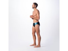 Pánské plavky Danilo M 92800482101 černo-tyrkysové - Aquawave 5
