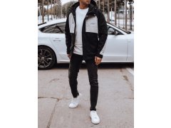 Pánská přechodná bunda TX4916 černo-šedá - FashionStreet 1