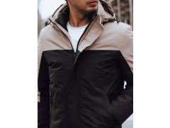 Pánská zimní bunda s kapucí TX4899 černá - FashionStreet 3