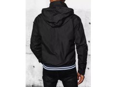 Pánská přechodná bunda s kapucí TX4378 černá - FashionStreet 2
