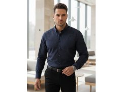 Pánská DX2689 tmavě modrá - FashionStreet 2
