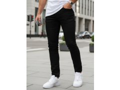 Pánské džíny slim fit UX4482 černé - FashionStreet 1