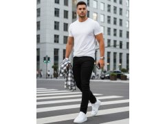 Pánské džíny slim fit UX4482 černé - FashionStreet 2
