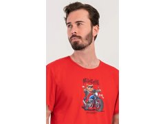 Pánské pyžamo šortky Motorkář 6