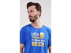 Pánské pyžamo šortky Life is beer 3