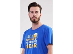 Pánské pyžamo šortky Life is beer 4