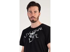 Pánské pyžamo šortky Live your life 3