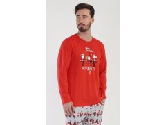 Pánské pyžamo dlouhé Santa 5