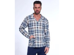 Pyžamo Cornette 114/77 délka/r 3XL-5XL na zip 1