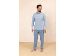 Pyžamo Regina 494 long/r 2XL Z25/26 pánské 2