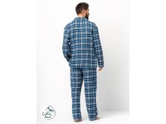Pánské pyžamo Key MNS 492 B25 délka/r M-2XL na zip 2