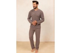 Pyžamo Regina 490 dlouhé/r 2XL Z25/26 pánské froté 1
