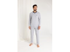 Pyžamo Regina 489 dlouhé/r froté 2XL-3XL pánské 1