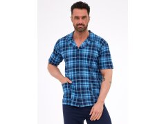 Pyžamo Cornette 318/58 cr/r S-2XL pánské rozepínací 1