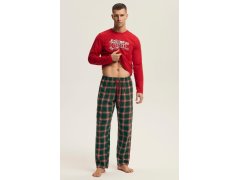Pyžamo Henderson 43459 Nougat long/r M-3XL 1