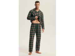 Pyžamo Henderson 43460 Délka matice/r M-3XL pruhované 2