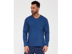 Pyžamo Cornette 122/210 Victor long/r M-2XL pánské 5
