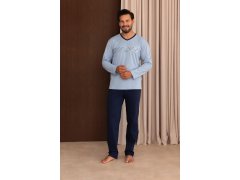Pyžamo Regina 6010 dlouhé rukávy, velikosti M–3XL, Z26 2