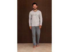 Pyžamo Regina 6010 dlouhé rukávy, velikosti M–3XL, Z26 3