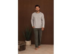 Pyžamo Regina 6009 dlouhé rukávy, velikosti M–3XL, Z26 2