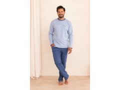 Pyžamo Regina 6009 dlouhé rukávy, velikosti M–3XL, Z26 3