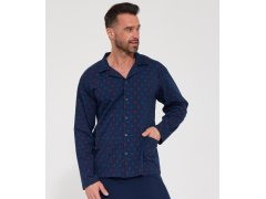 Pyžamo Cornette 114/89 (délka/rukávy) S–2XL, rozepínací 1