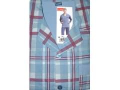 Pyžamo Luna 797 dlouhé/r 4XL pánské rozepínací 4
