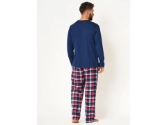Pyžamo Key MNS 613 B24 Flanel M-2XL pánské 1