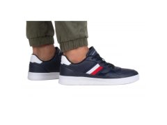 Tommy Hilfiger Court Cupsole Retro Lth Stripes M FM0FM04828 DW5 boty 5