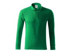 Malfini Pique Polo LS M MLI-22116 trávově zelené pánské polo tričko 1