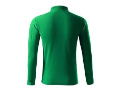 Malfini Pique Polo LS M MLI-22116 trávově zelené pánské polo tričko 2